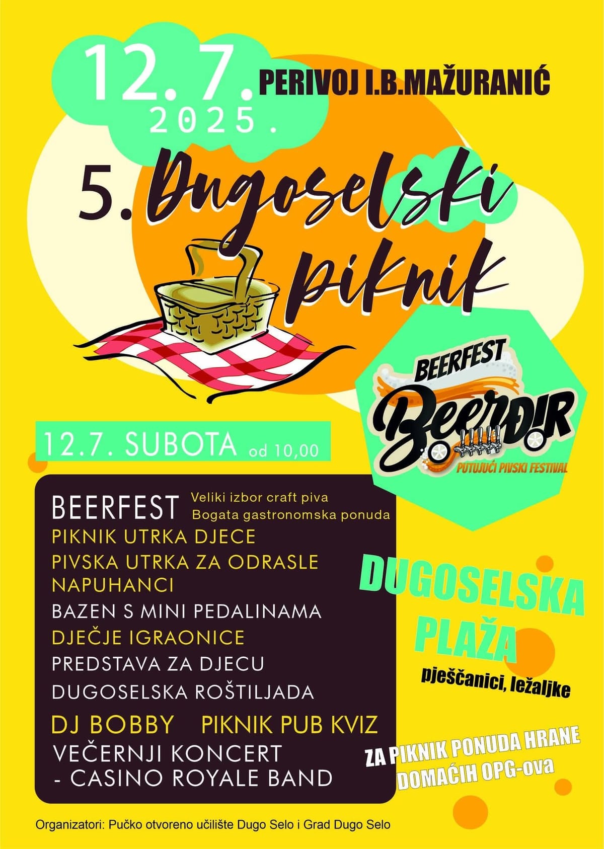 Dugoselski piknik - 3. Pivska milja i dječje utrke